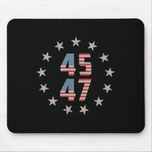 45 47 President Retro Vintage USA flagga 2024 Musmatta
