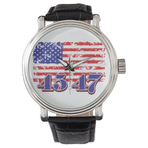 45-47 President TRump Armbandsur
