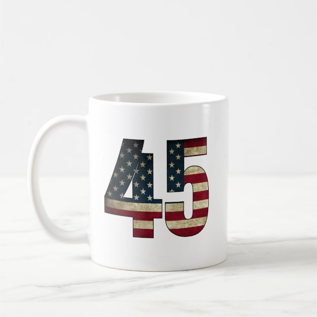 45-47 TRUMP KAFFEMUGG (Vänster)