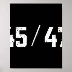45 47 Trump Pappas Hem Usa Flagga Ta Amerikansk Ti Poster