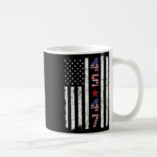 45 47 Trump President Inauguration Usa Retro Trump Kaffemugg