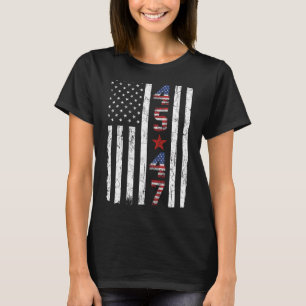 45 47 Trump President Inauguration Usa Retro Trump T Shirt