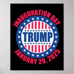 45 47 USA:s 47:e president Donald Trump Inaugurati Poster