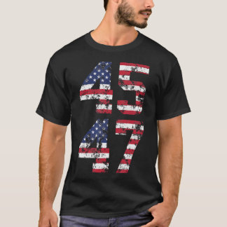 45 47 Vintagar stressad T Shirt