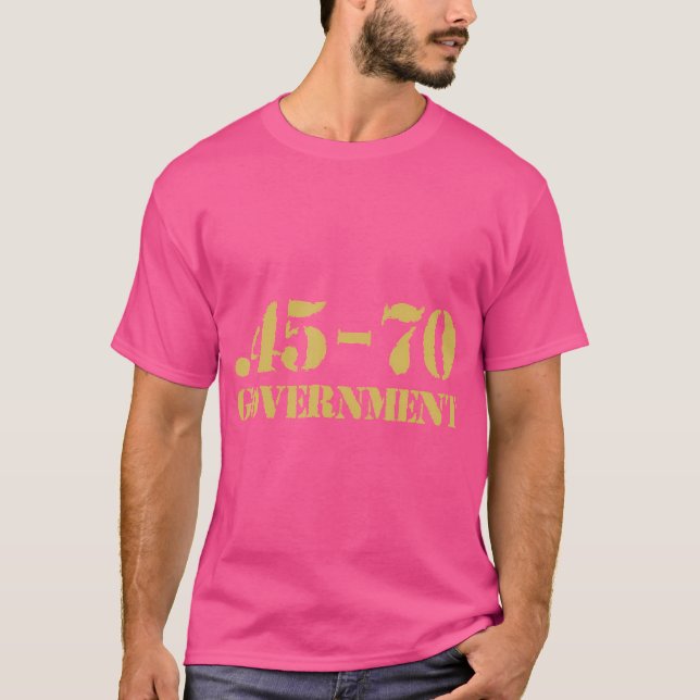 45-70 Buffalo Hunting Western Shooting T Shirt (Framsida)