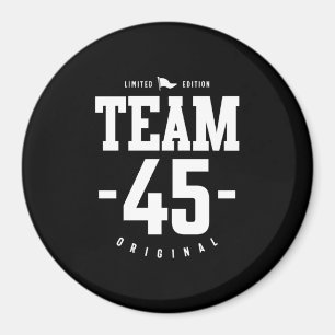 45 år gammal - 45:e födelsedag Funny Gift Magnet