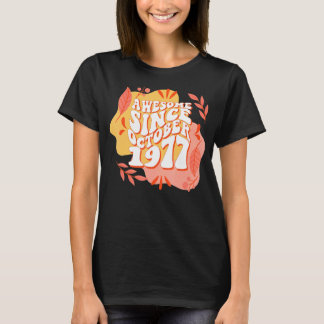 45 år gammal 45:e födelsedagen Fantastisk sedan de T Shirt