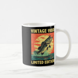 45 år gammal gåva 1980 Fiske Fiskare 45:e Kaffemugg
