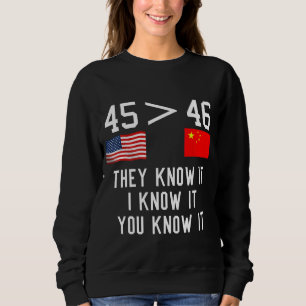 45 är Underbarare än 46. De vet att vi alla vet de T Shirt