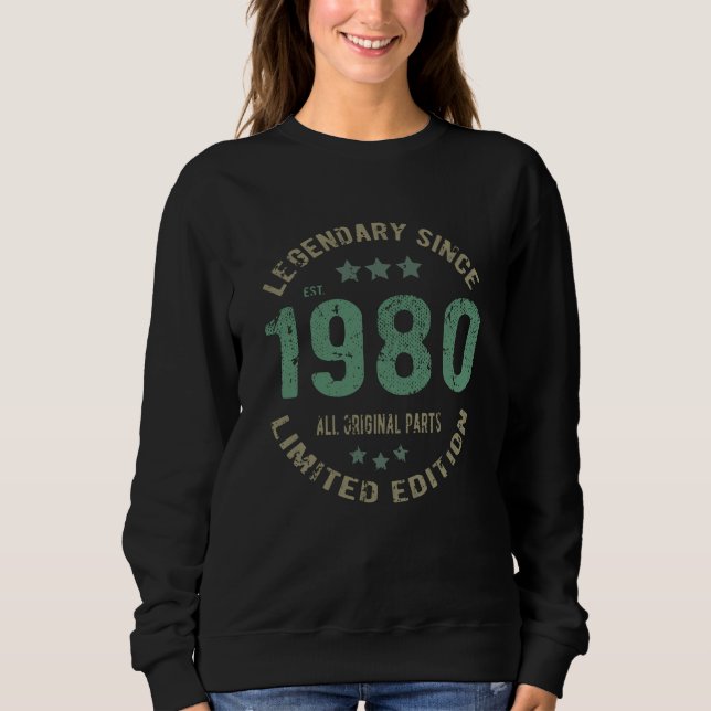 45-årig födelsedagspresent 1980, 45:e födelsedagsp t shirt (Framsida)