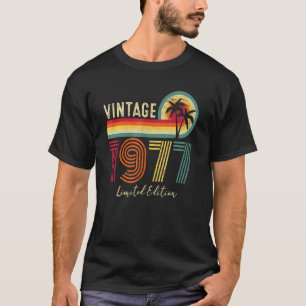 45-årig Vintage 1977 45:e födelsedagen T Shirt