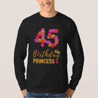 45-åriga födelsedag prinsessan fyller sin 45:e B T Shirt
