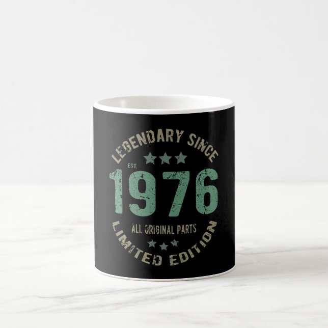 45 års ålderspension från dagen 45:e födelsedagen kaffemugg (Center)