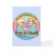 45-års bröllopspresenter