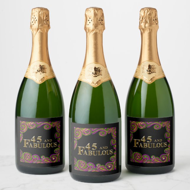45-årsdag  (Flaskor)