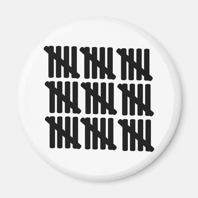 45-årsdagen magnet (Framsidan)