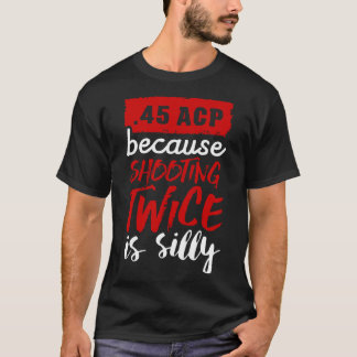 45 AVS-stater eftersom två gånger är fåniget vitt T Shirt