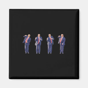 45 Dance President Donald J Trump 2024 Surre aldri Magnet