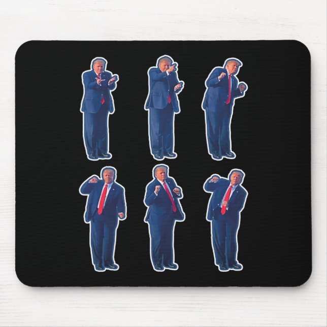 45 Dance President Donald J Trump 2024 Surre aldri Musmatta (Framsidan)
