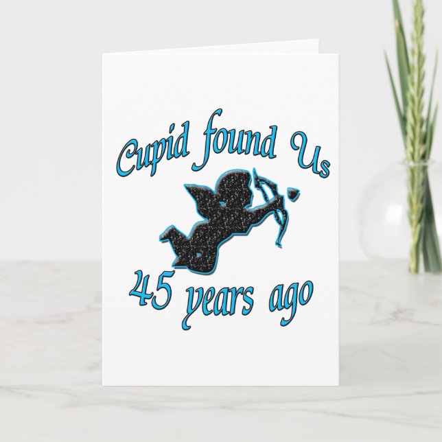 45:e Årsdag Kort (Framsida)