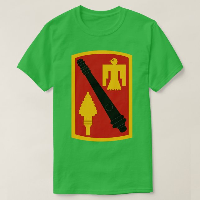 45:e artilleribrigaden med text t shirt (Design framsida)