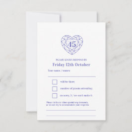 45:e bröllop-årsdagen safir hjärtsvar OSA