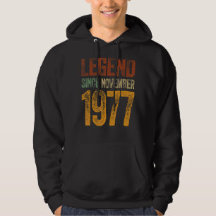 45:e födelsedagen i november, född 45 år sedan hoodie