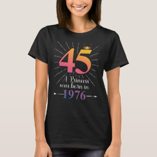 45:e födelsedagsgåva 45 år t shirt