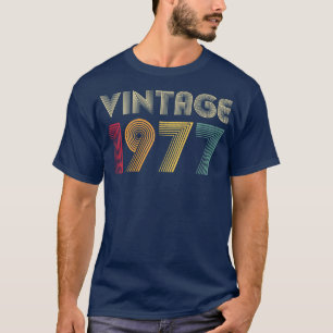 45:e födelsedagsgiftet Classic 1977 Vintage Manar  T Shirt