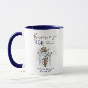 45:e ORDINATIONEN ÅRSDAGS-pastorminister Mugg