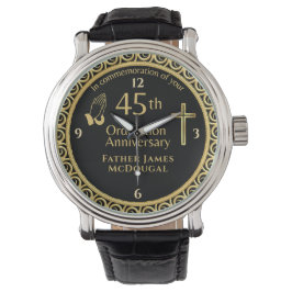 45:E PERSONLIGEN för orderårsdag Armbandsur
