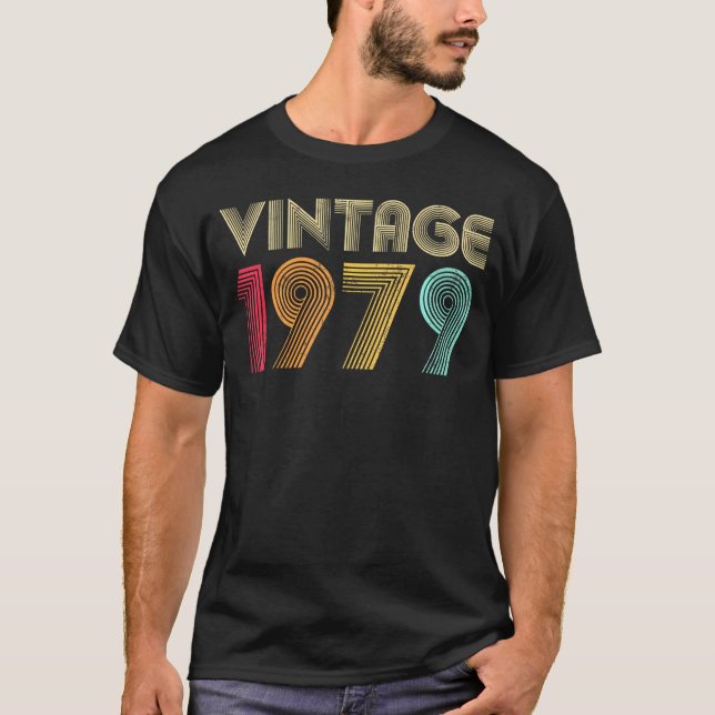 45 Födelsedag 1979: 45 år T Shirt (Framsida)