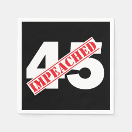 45 Genomträngda Pappersservett