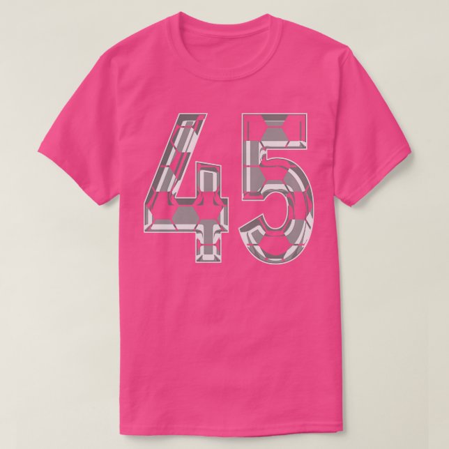 45 Jersey 45 Mamma Player Fläkt T Shirt (Design framsida)