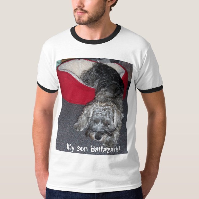 45 min son Baltazar!!! Tee Shirt (Framsida)