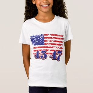 45 och 47 ordförande Trump T Shirt