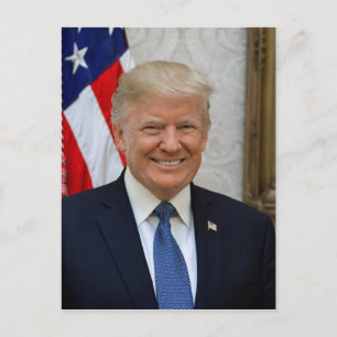 45 President Donald Trump Vykort