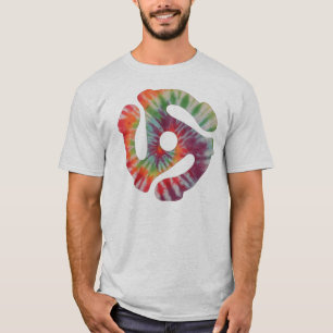 45 rekord- adapter - Tiefärg T-shirt