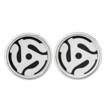 45 rekord- adapterCufflinks