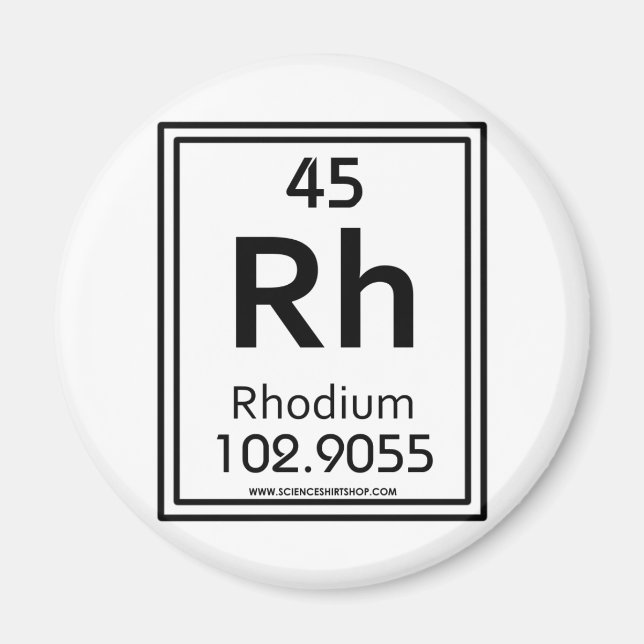 45 Rhodium Magnet (Framsidan)