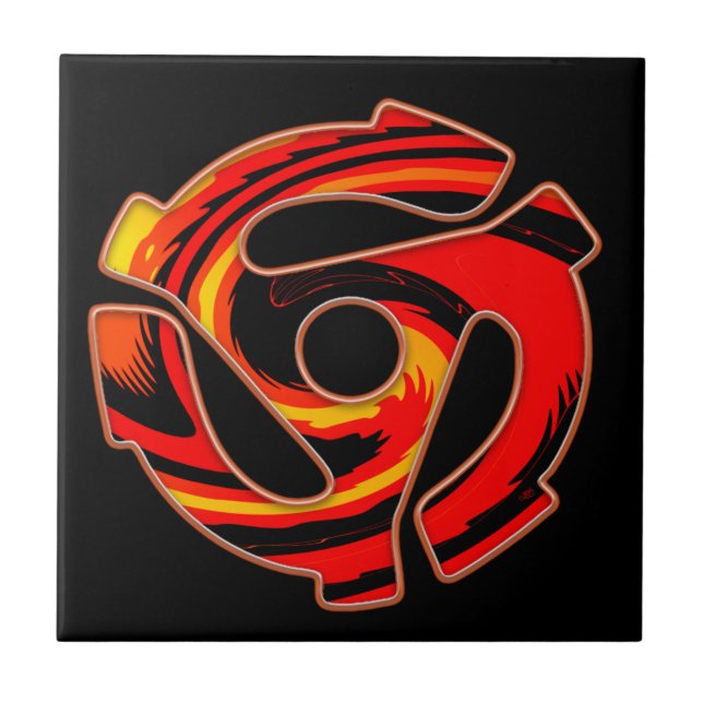 45 RPM-spider Kakelplatta (Framsidan)