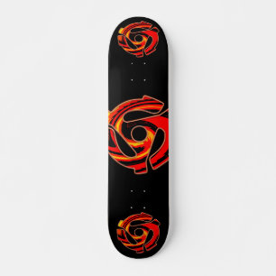 45 RPM-spider Mini Skateboard Bräda 18,5 Cm