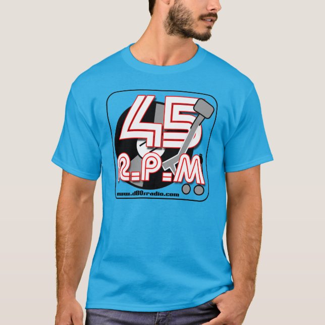 45 RPM T SHIRT (Framsida)