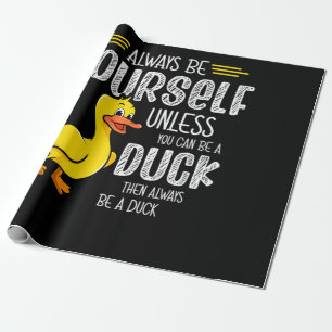 45.Rubber anka för Anka Älskare Presentpapper