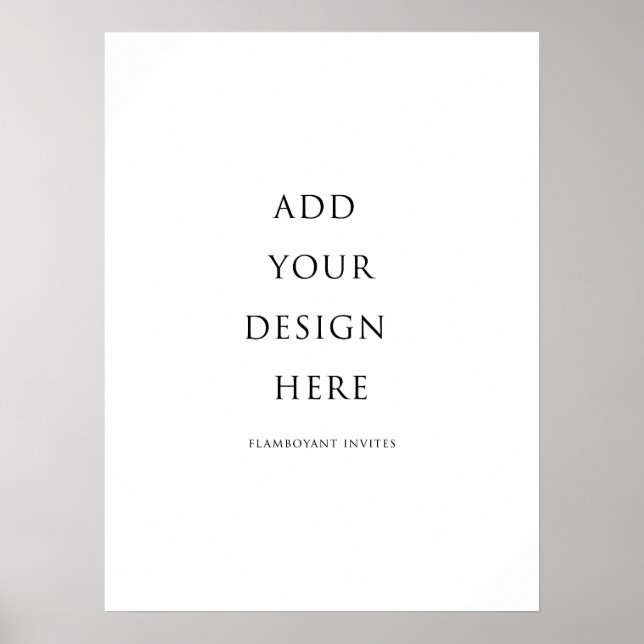 45 x 61 cm Signage/ Poster (Framsidan)