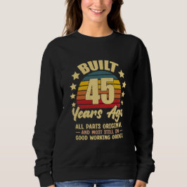 45 Years Ago All Parts Original 45th Birthday T Shirt