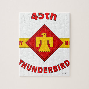45TH INFANTERIUPPDELNING "THUNDEBIRD " PUSSEL