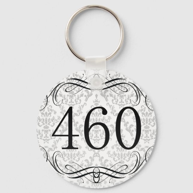 460 Områdeskod Nyckelring (Framsida)