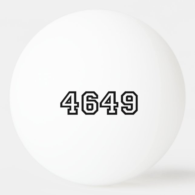 4649 Japansk Slang Yoroshiku Pingisboll (Framsidan)