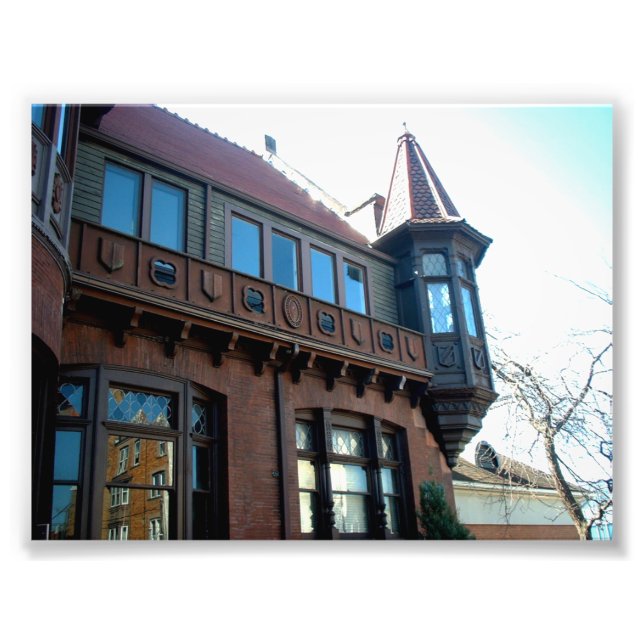 467 Virginia Street i Buffalo New York Fototryck (Framsidan)